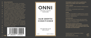 ONNI Organic Hair Growth Conditioner Reisegröße 100ml