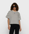 10 DAYS Weites T-Shirt mit Streifen