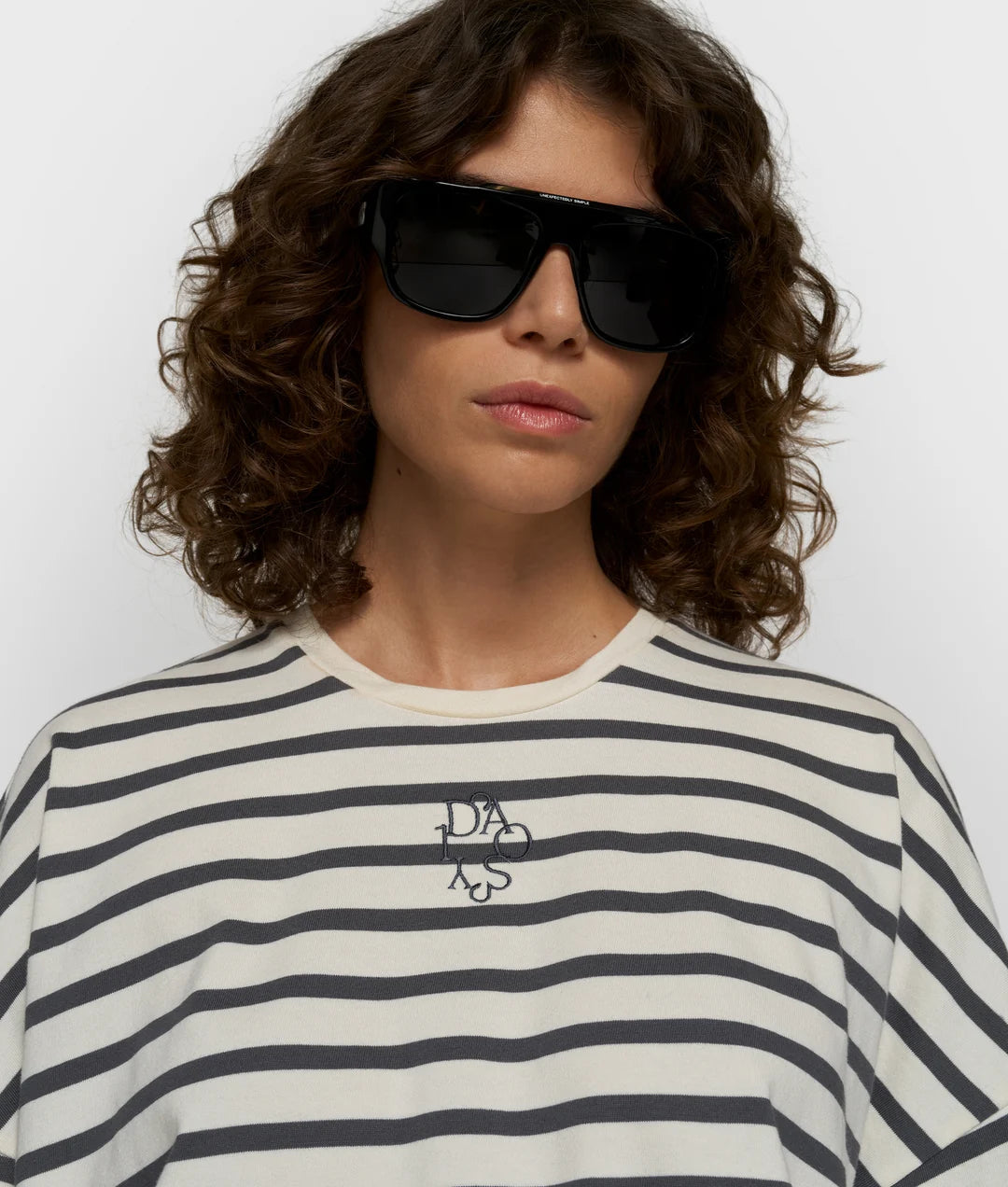 10 DAYS Weites T-Shirt mit Streifen