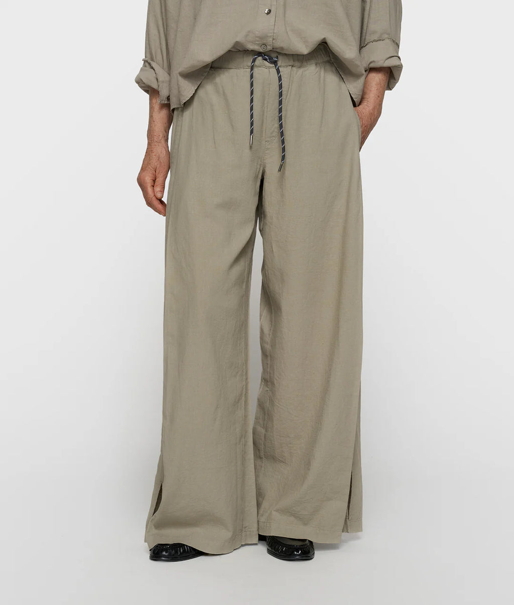 10 DAYS Cotton Linen Pants Slit