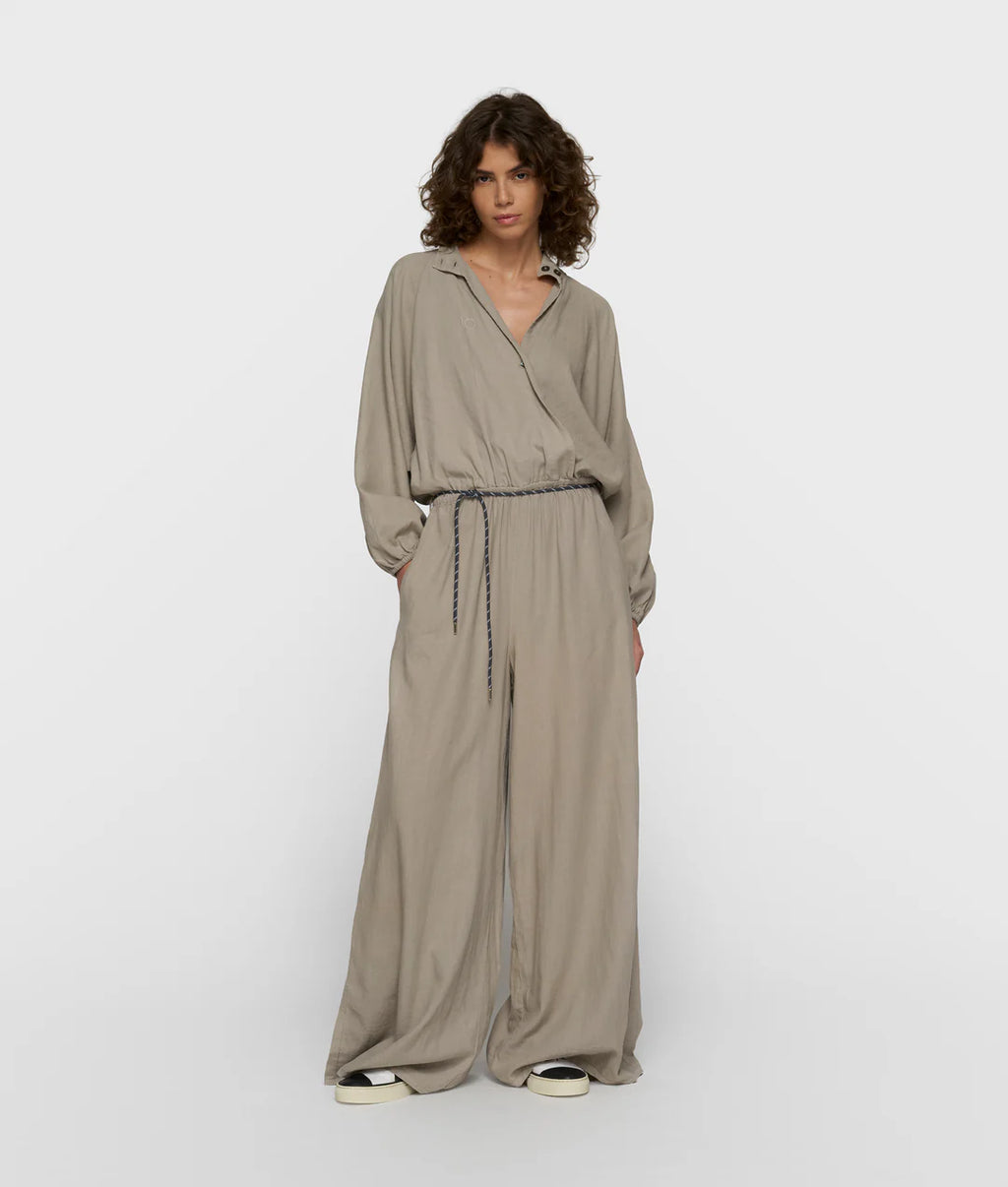 10 DAYS Cotton Linen Jumpsuit