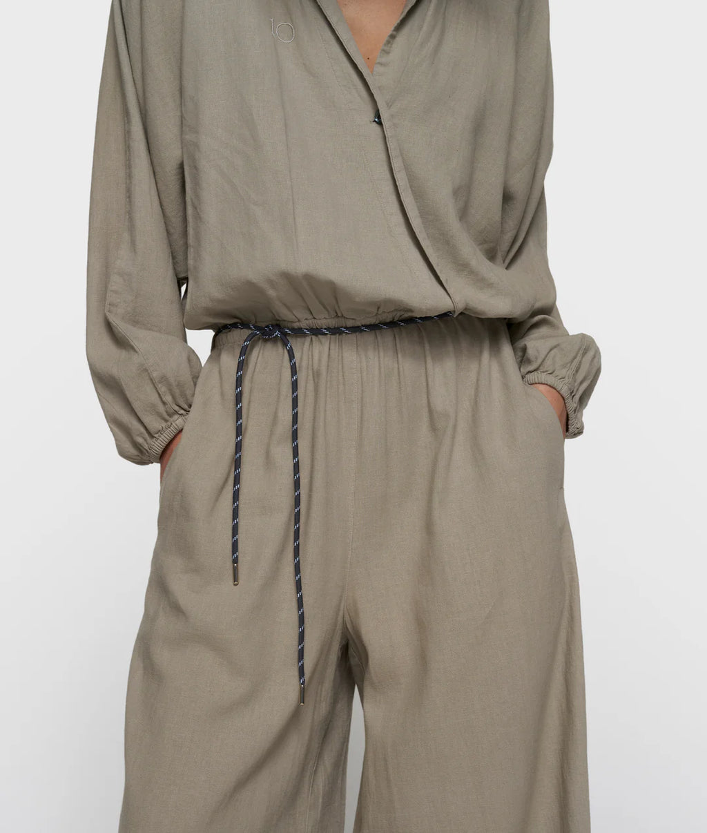 10 DAYS Cotton Linen Jumpsuit