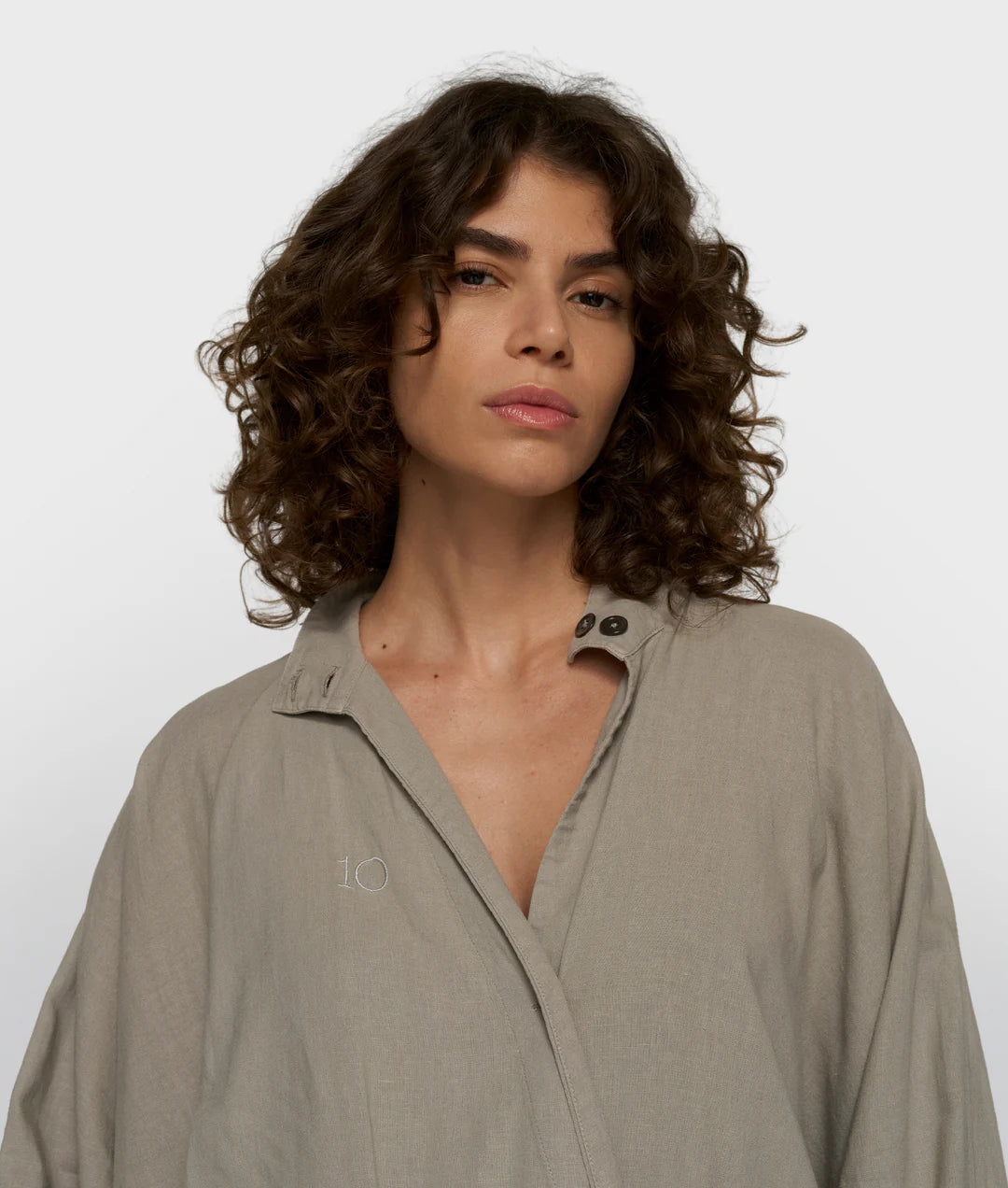 10 DAYS Cotton Linen Jumpsuit