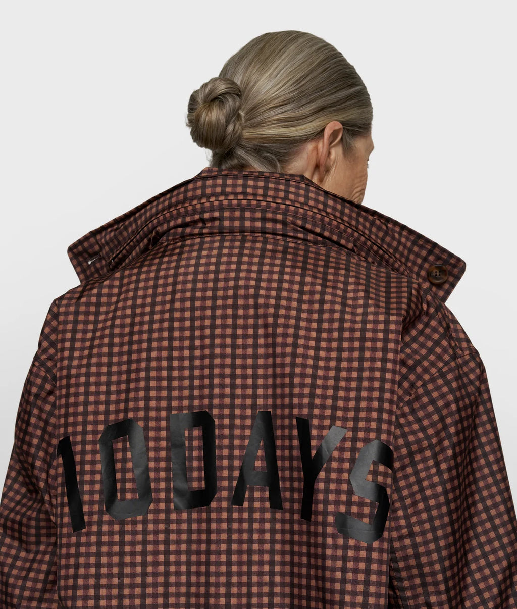 10 DYAS THE WETLOOK COAT