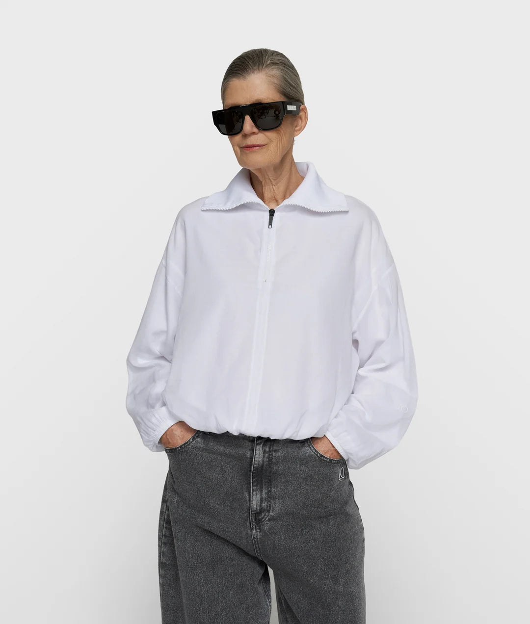 10 Days half zip balloon top