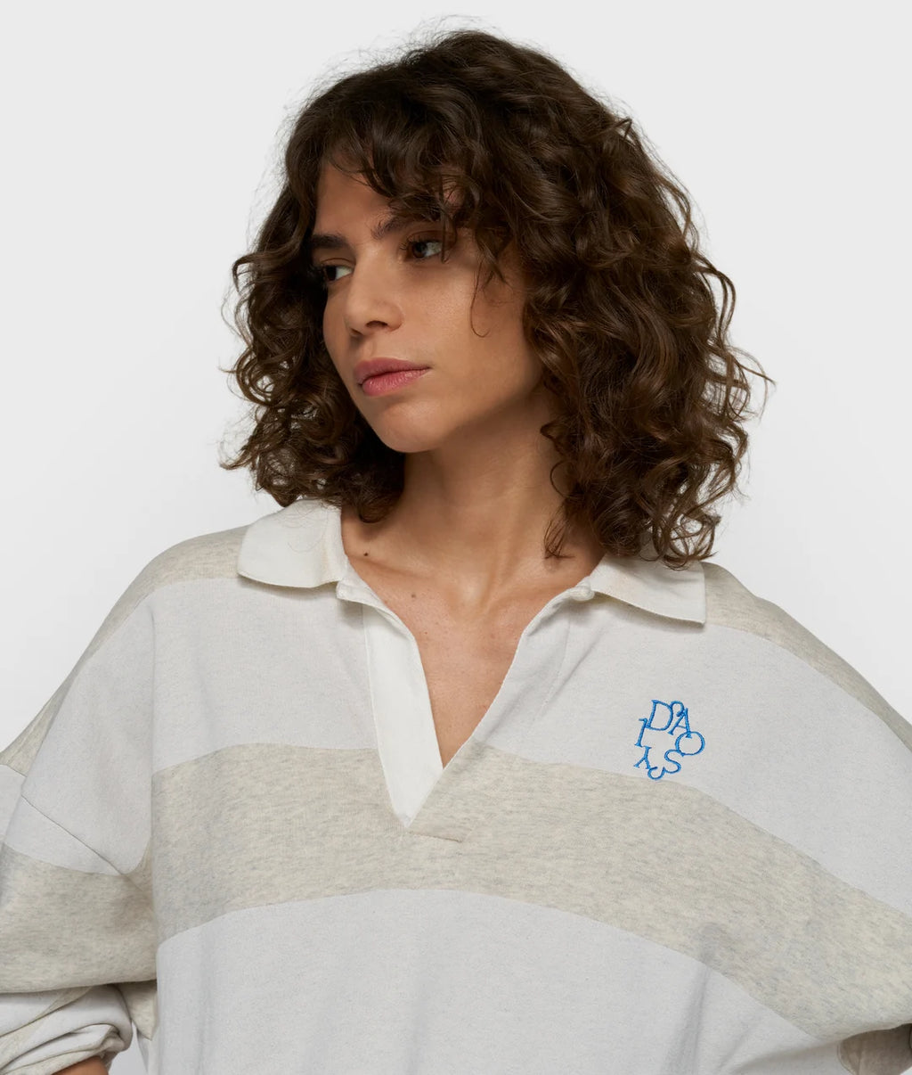 10 DAYS Ballonsweater mit Streifen