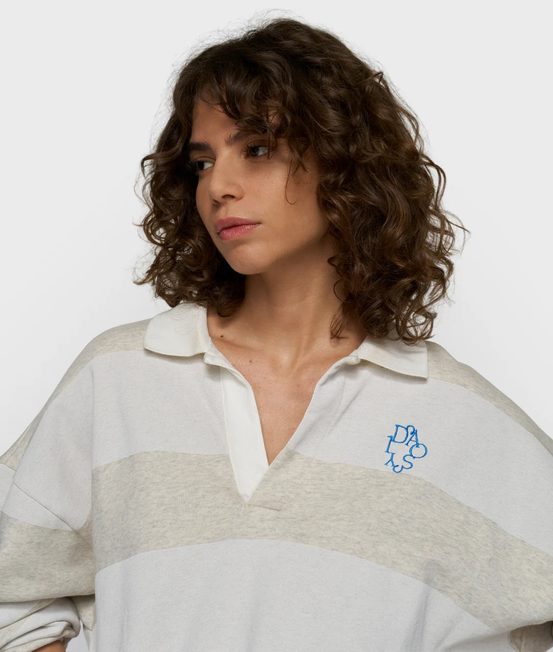10 DAYS Ballonsweater mit Streifen