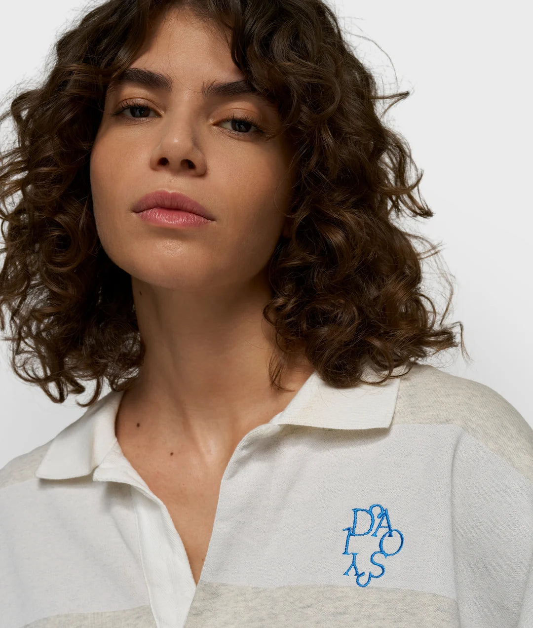 10 DAYS Ballonsweater mit Streifen