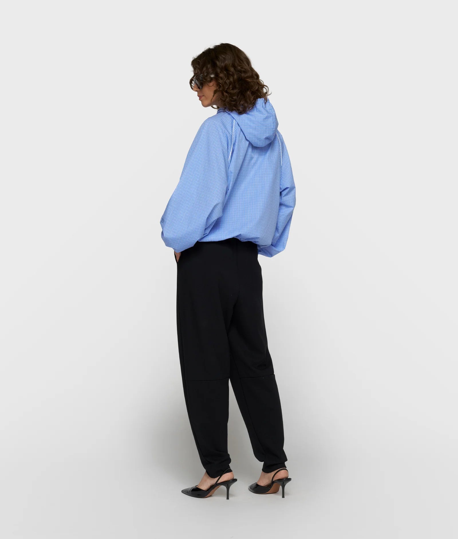 10 DAYS Karierte Kapuzen Jacke