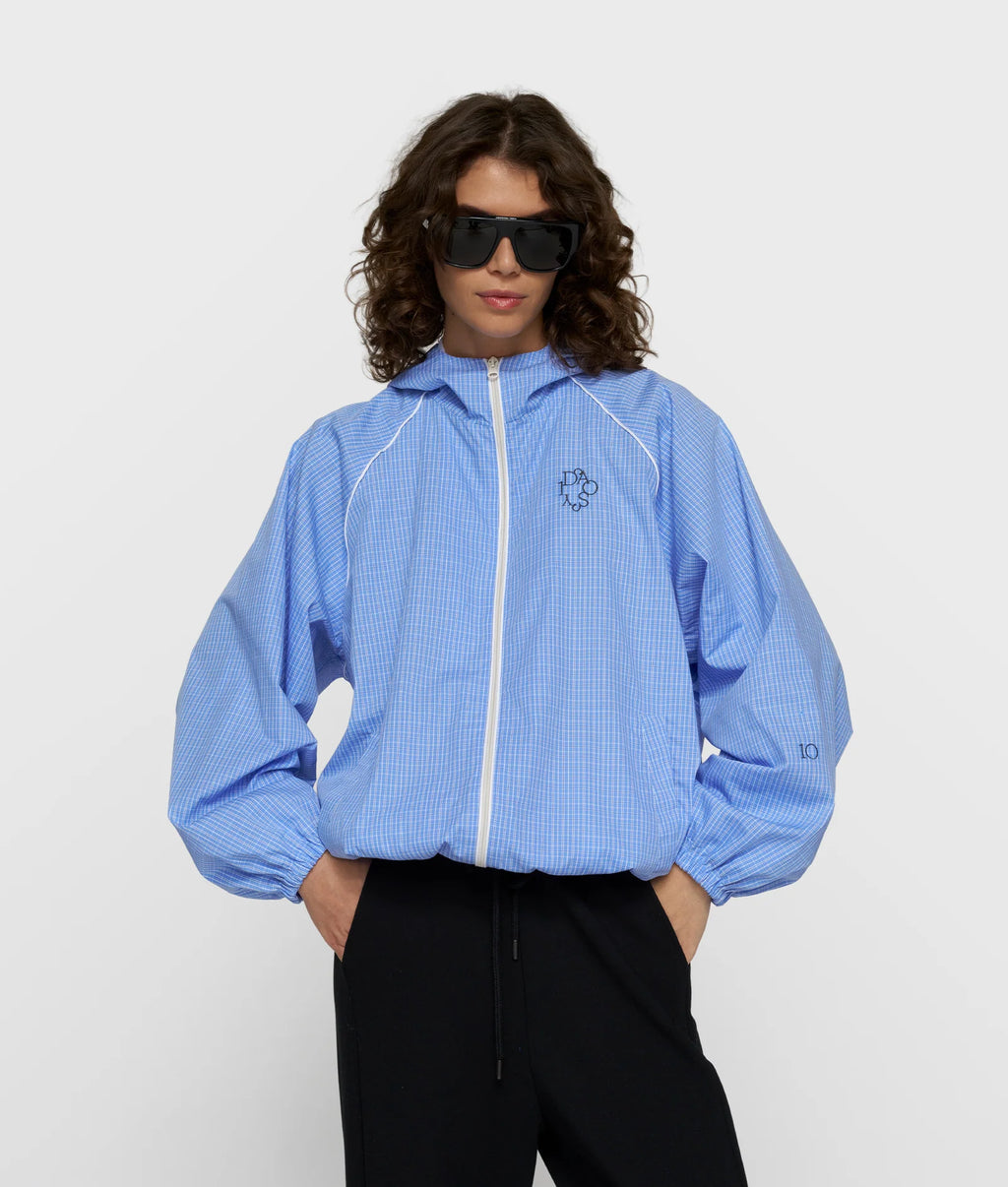 10 DAYS Karierte Kapuzen Jacke