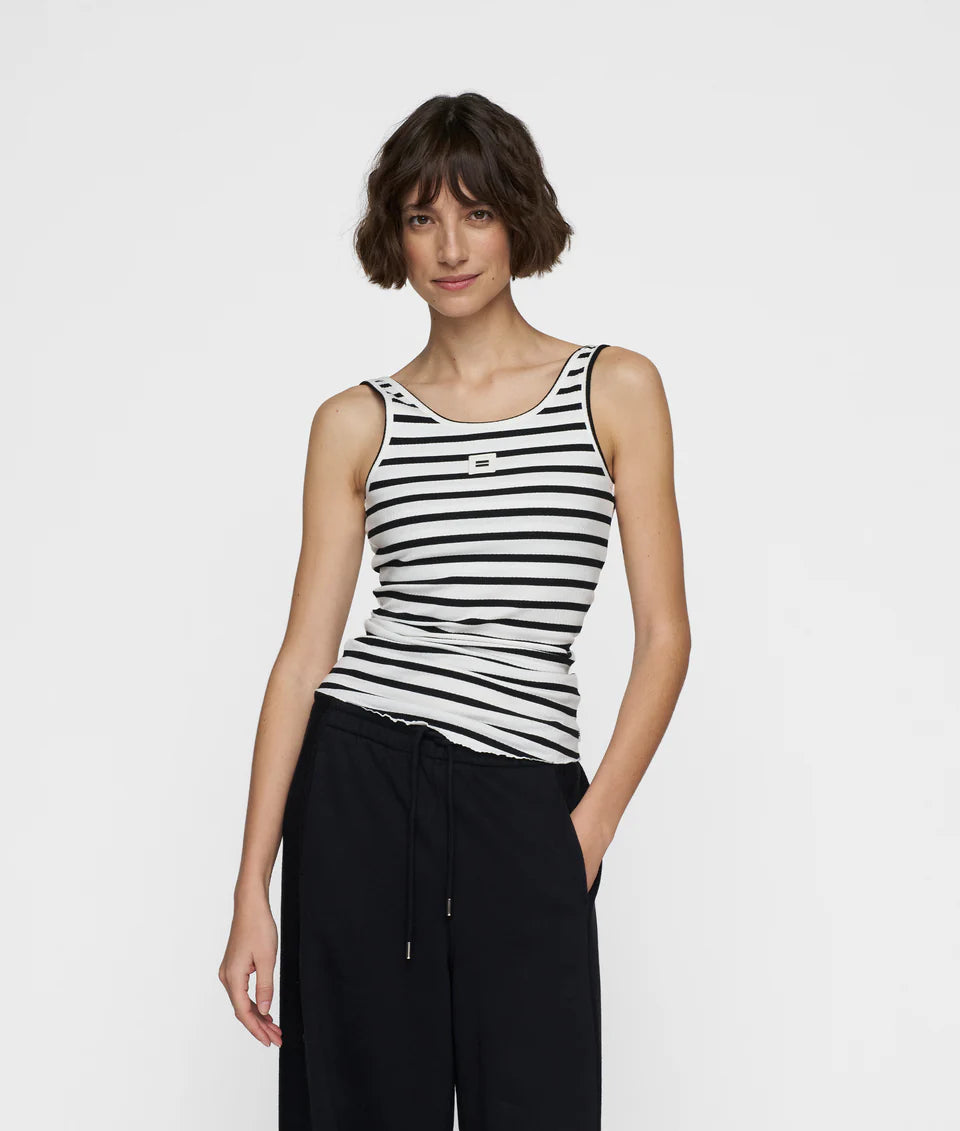 10 DAYS Ballet Top Scoop Stripes