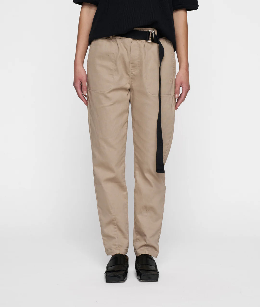 10 DAYS Belted Pants Jog Denim