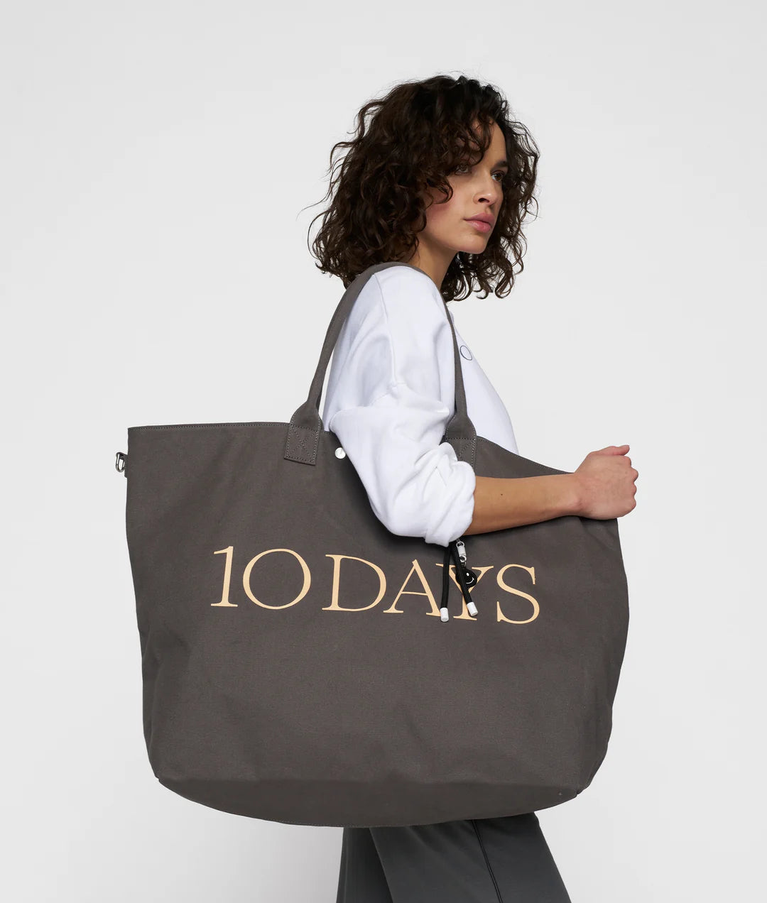 10 DAYS Canvas Shopper