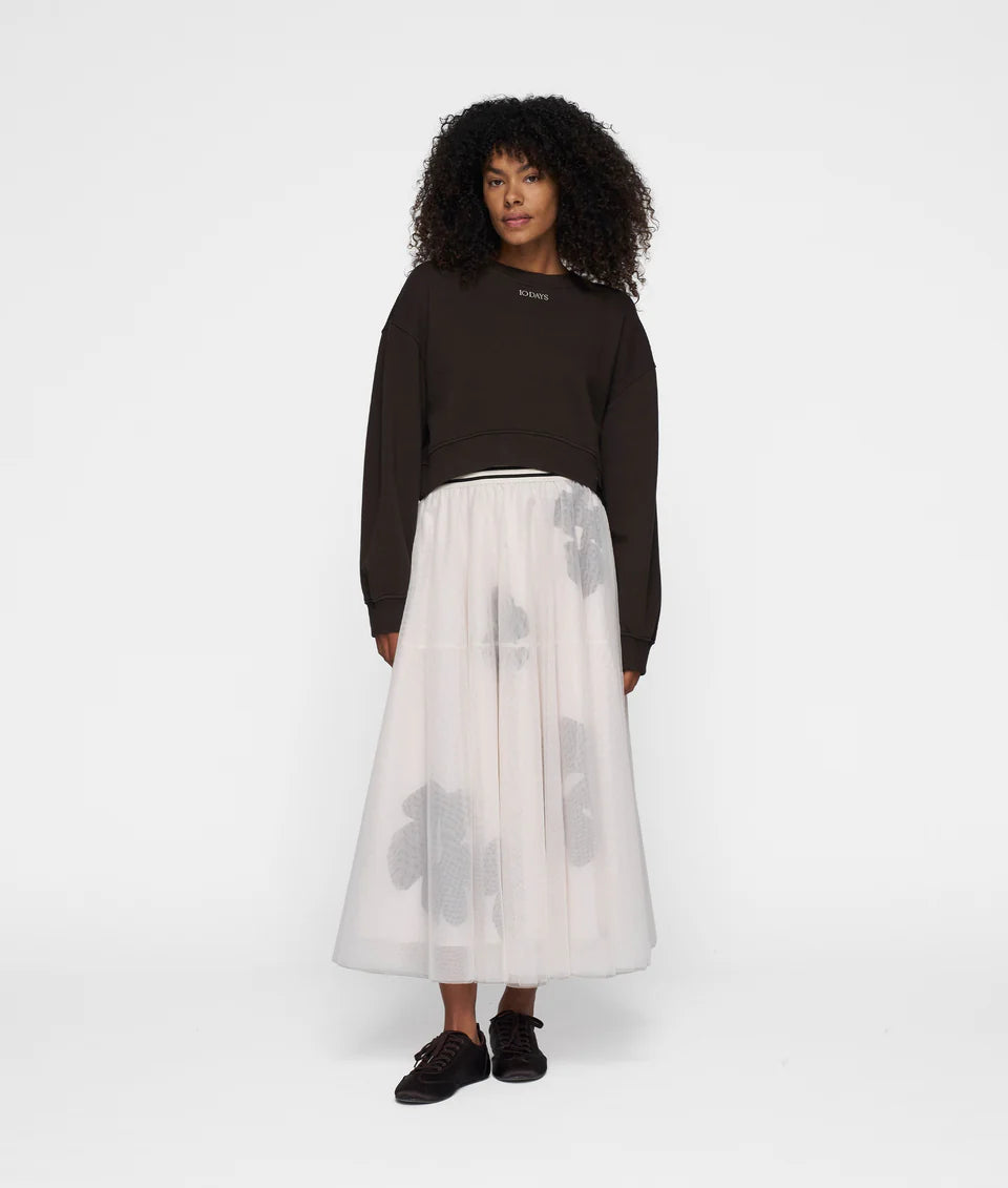 10 DAYS Tulle Skirt Flower