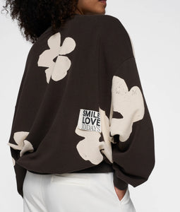 10 DAYS Oversized Sweater Flower