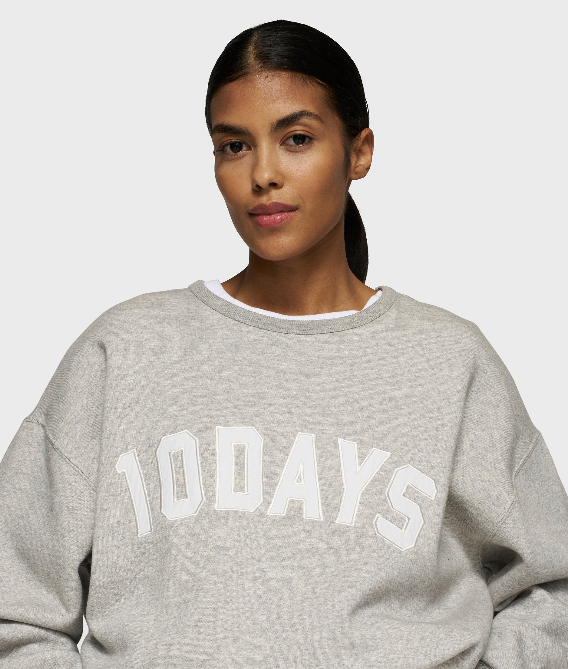 10 DAYS The Statement Sweater grau
