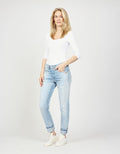 GANG Jeans Nica boyfriend fit - sunny sky destroy