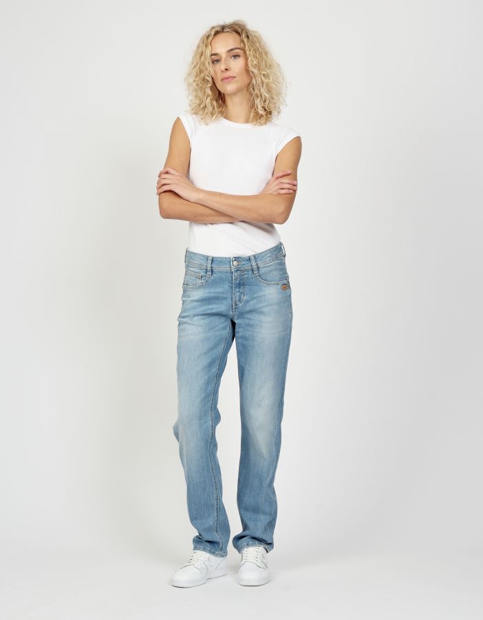 GANG 94AMELIE STRAIGHT real light wash