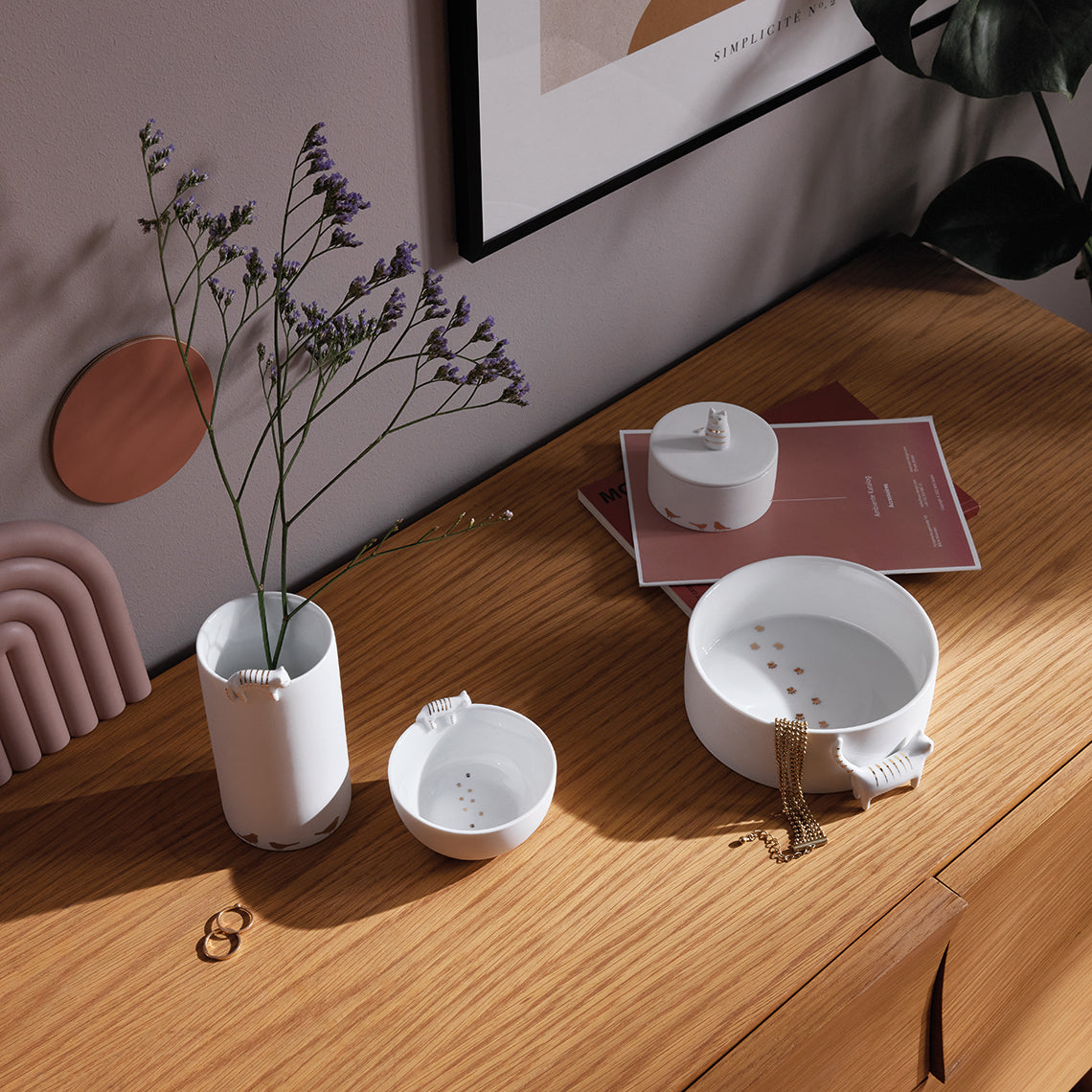 räder PORZELLANGESCHICHTEN. SCHALE "KATZE"