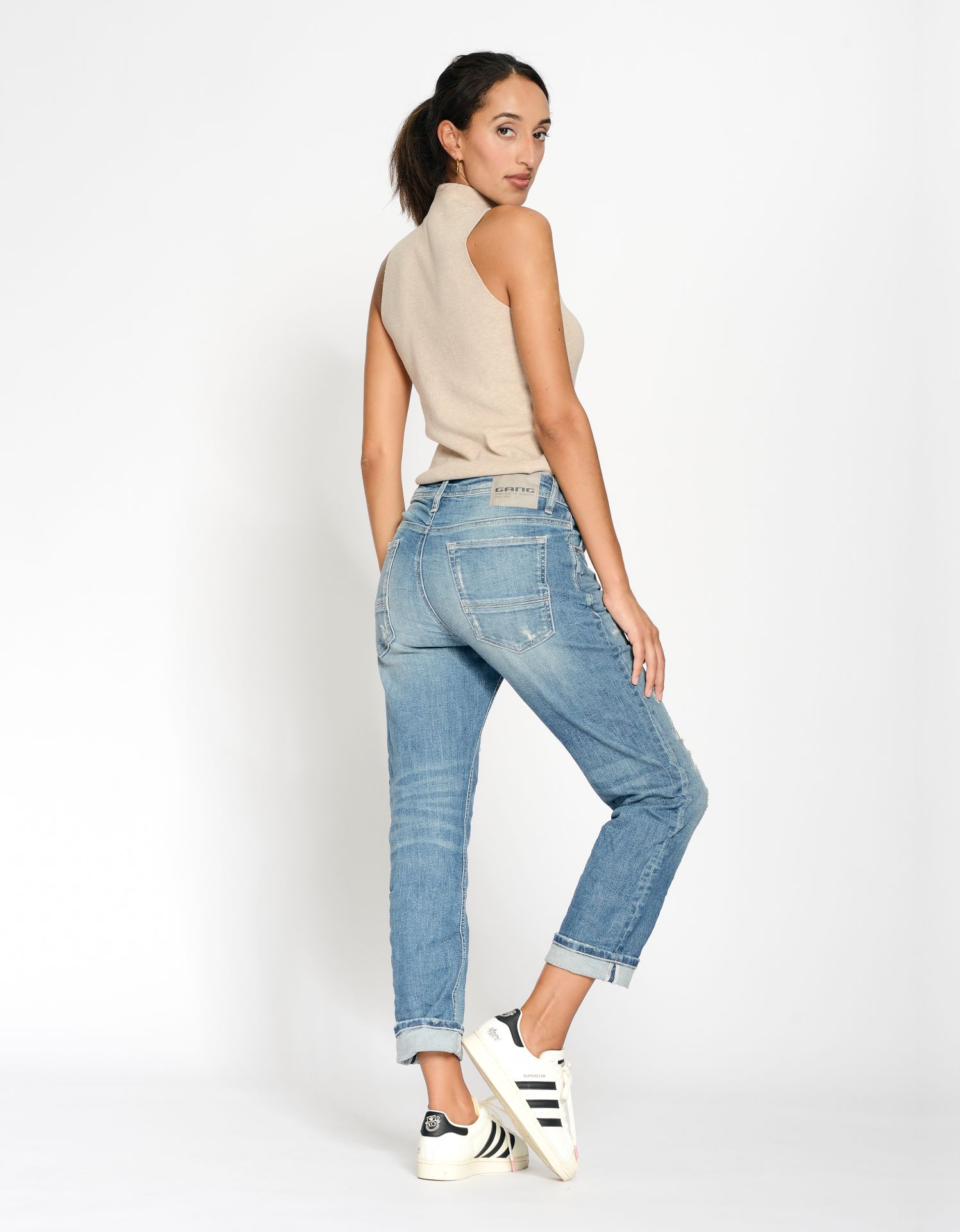 GANG 94NICA CROPPED - boyfriend fit