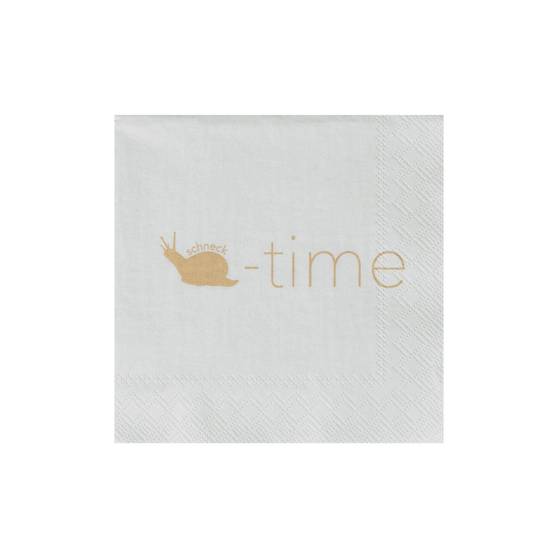 räder COCKTAILSERVIETTEN "SCHNECK TIME"