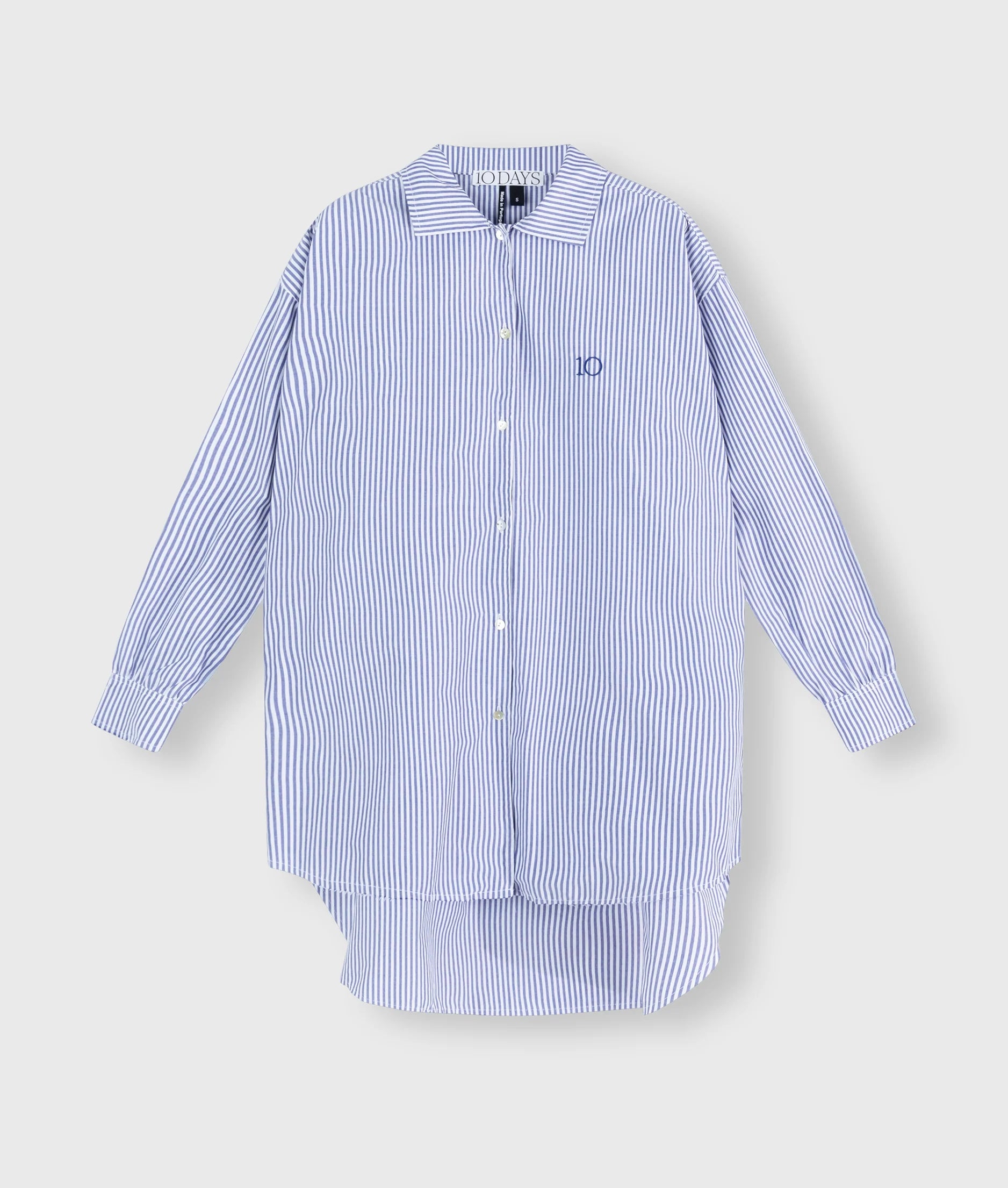10 DAYS Bluse Oversized Shirt Stripes