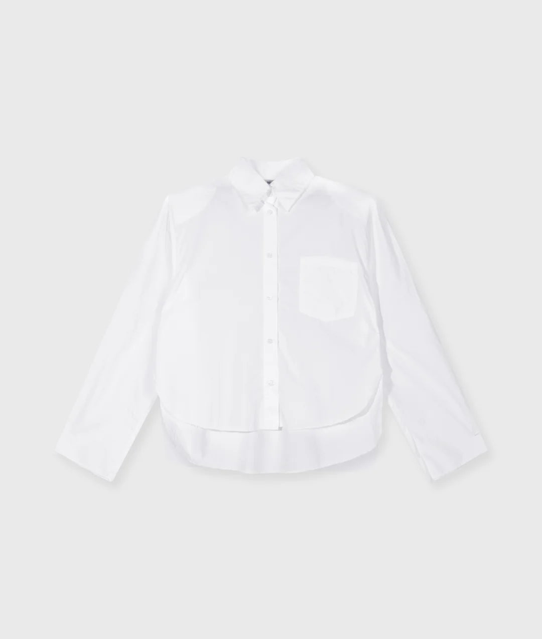 10 DAYS Cropped Bluse mit Schulterpolster