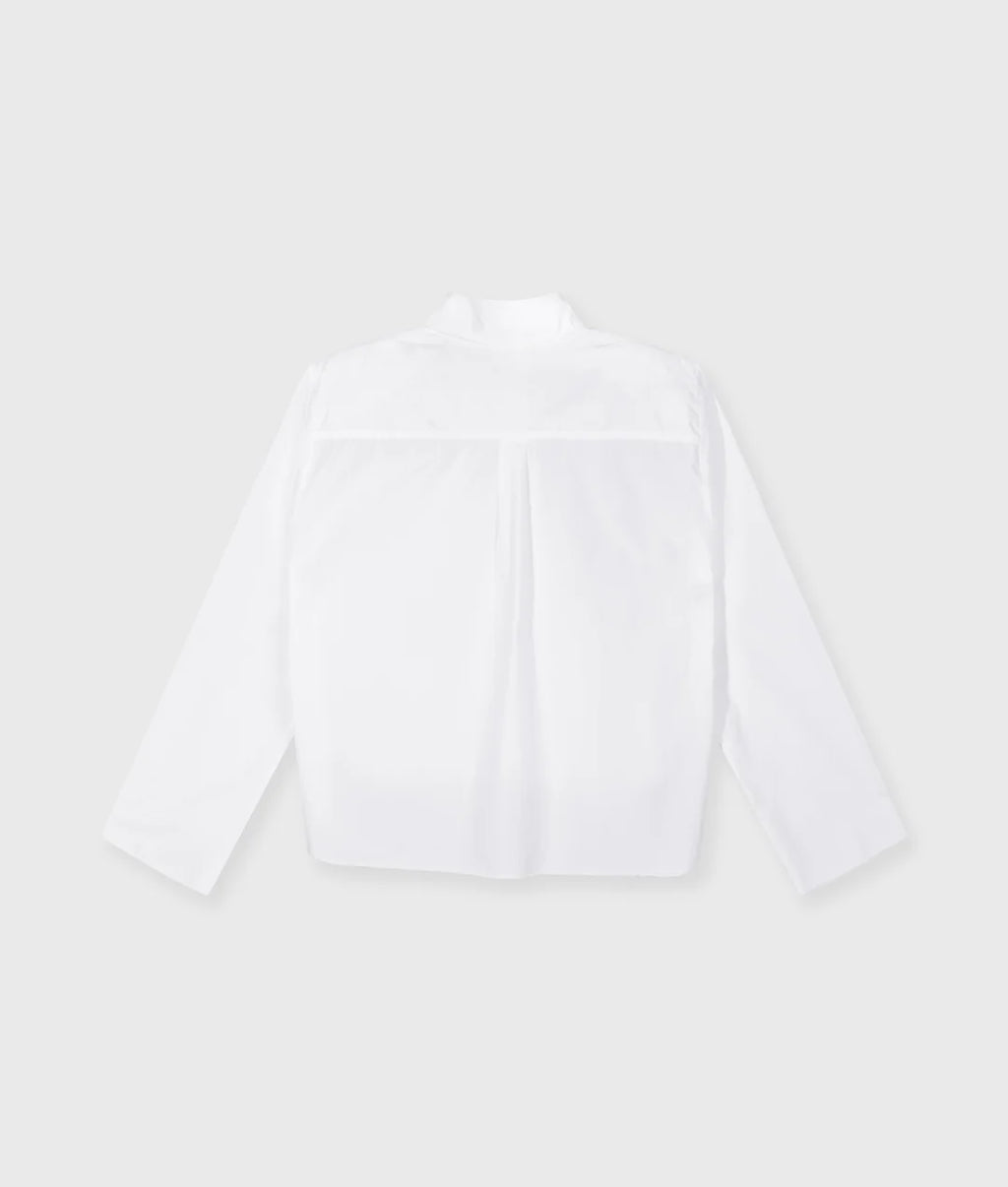 10 DAYS Cropped Bluse mit Schulterpolster