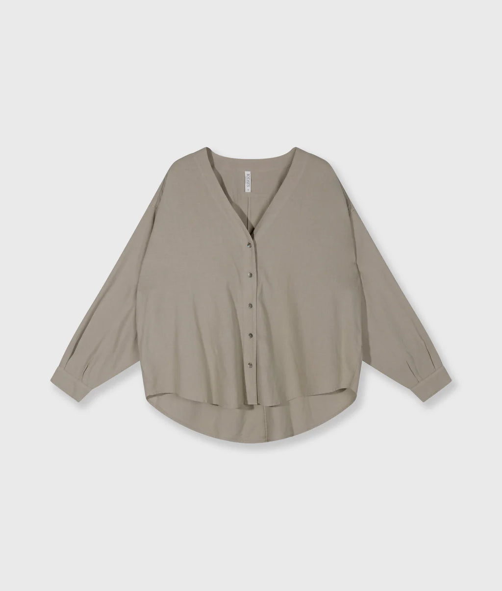 10 DAYS Cotton Linen Blouse