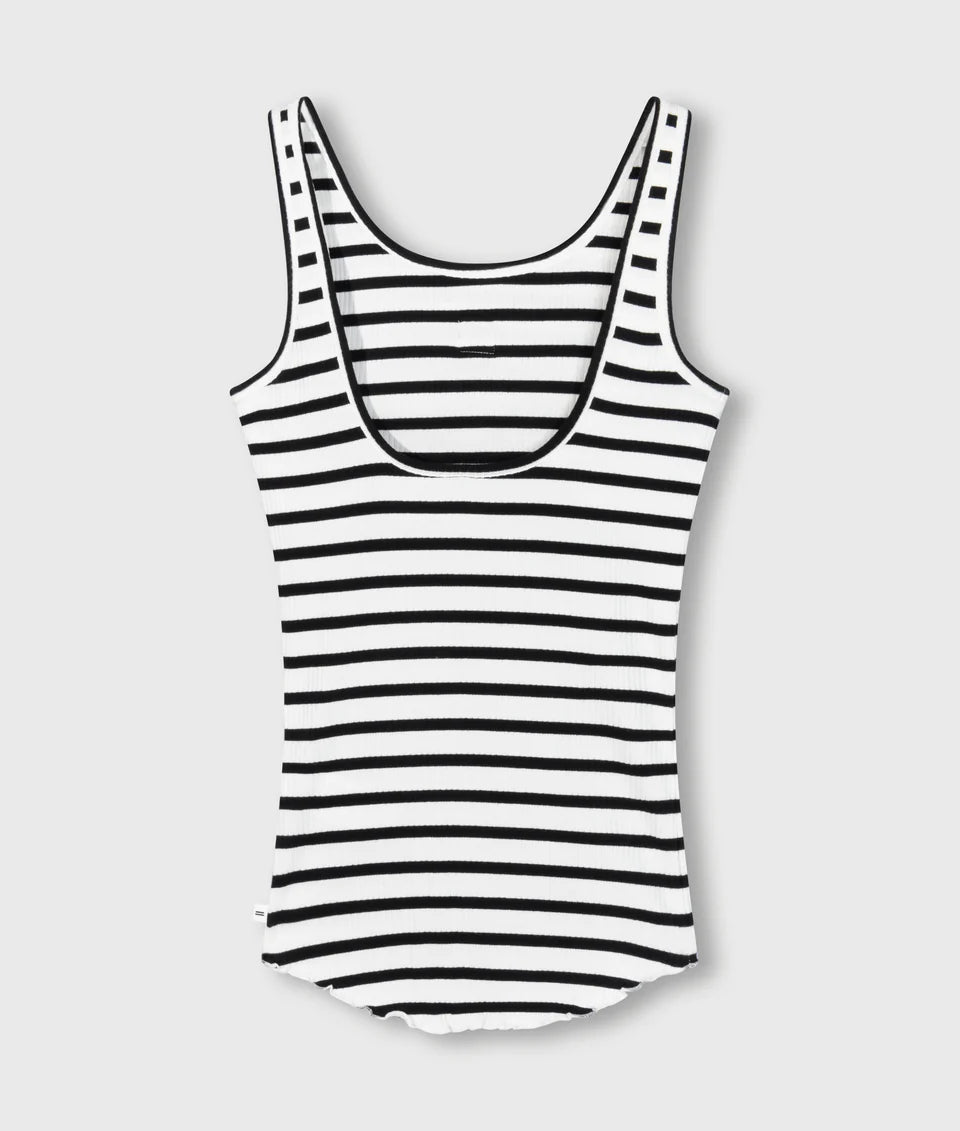 10 DAYS Ballet Top Scoop Stripes