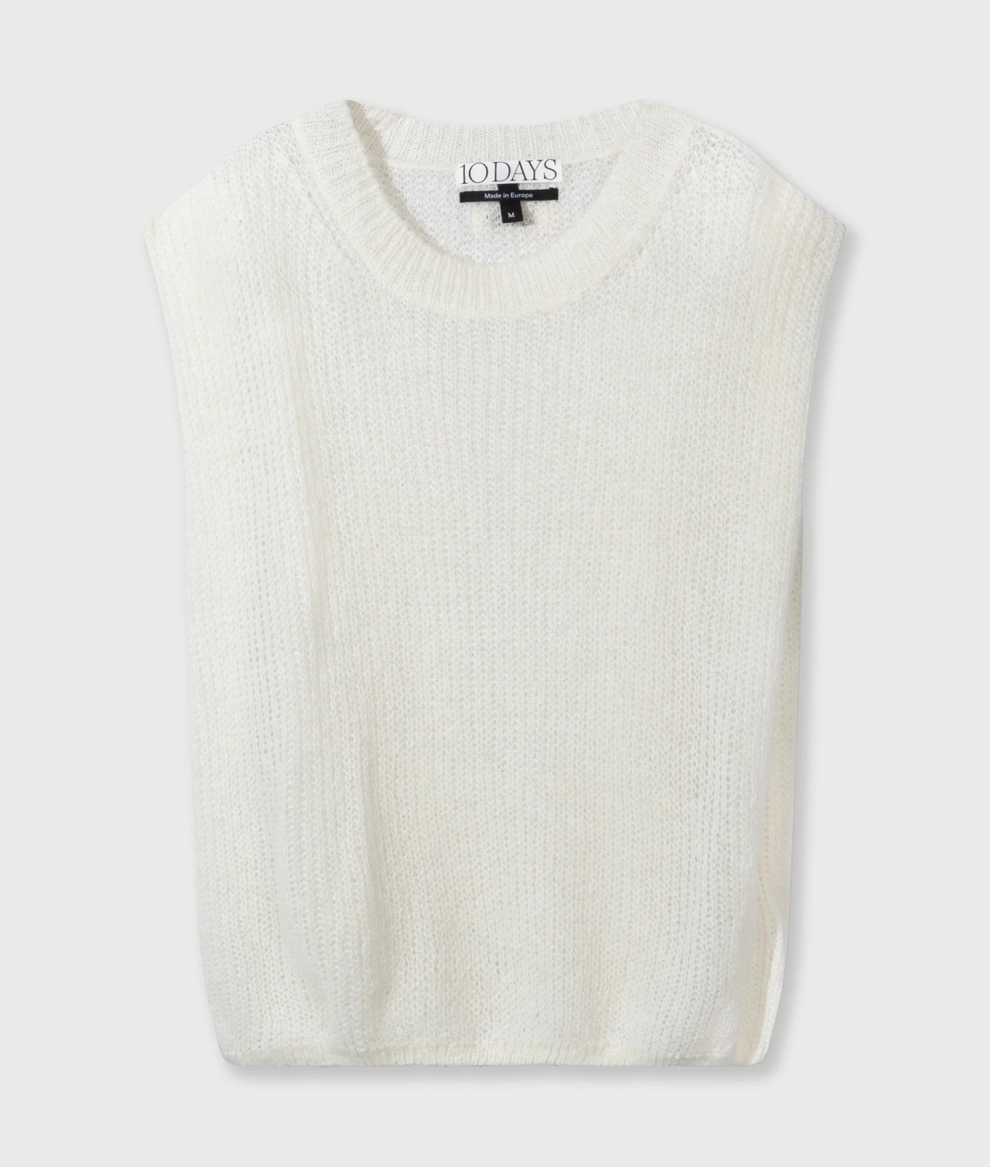 10 DAYS Shortsleeve Knit Sweater