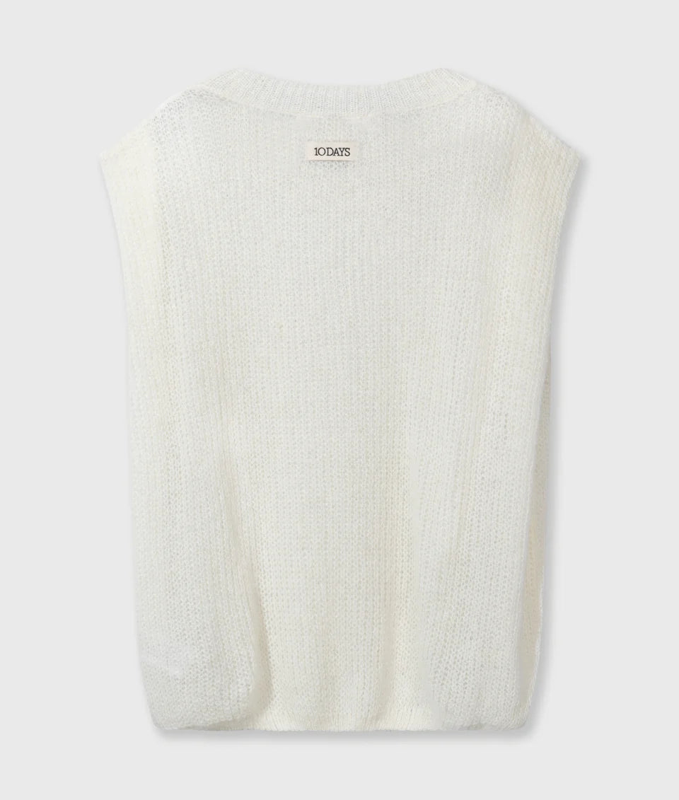 10 DAYS Shortsleeve Knit Sweater