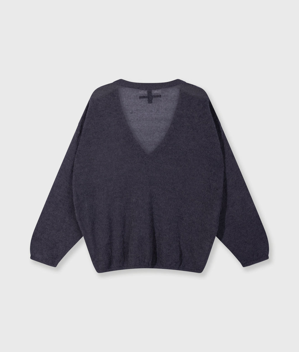 10 DAYS Dünner Strickpullover mit V-Ausschnitt