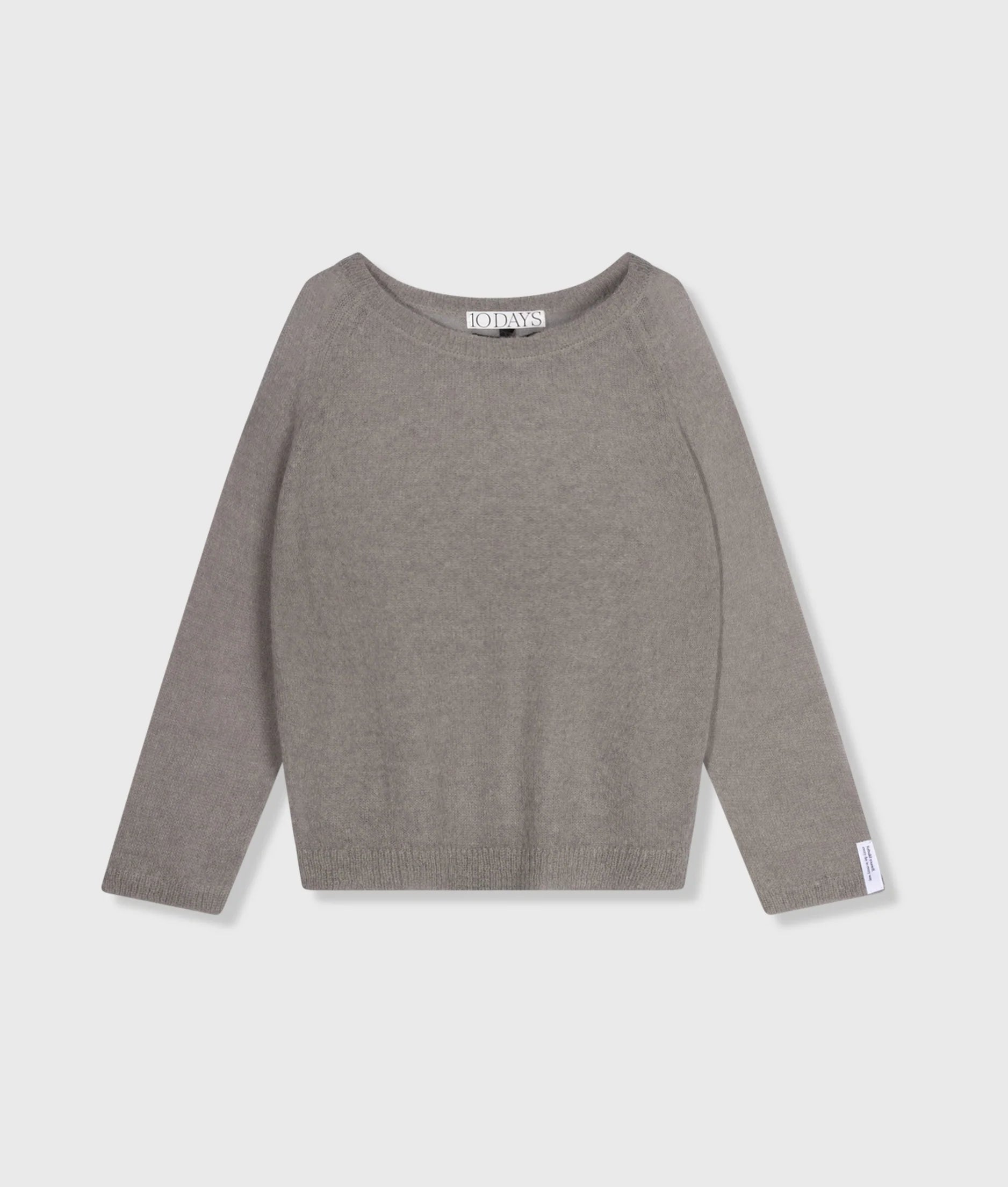 10 DAYS Thin Knit Sweater sage