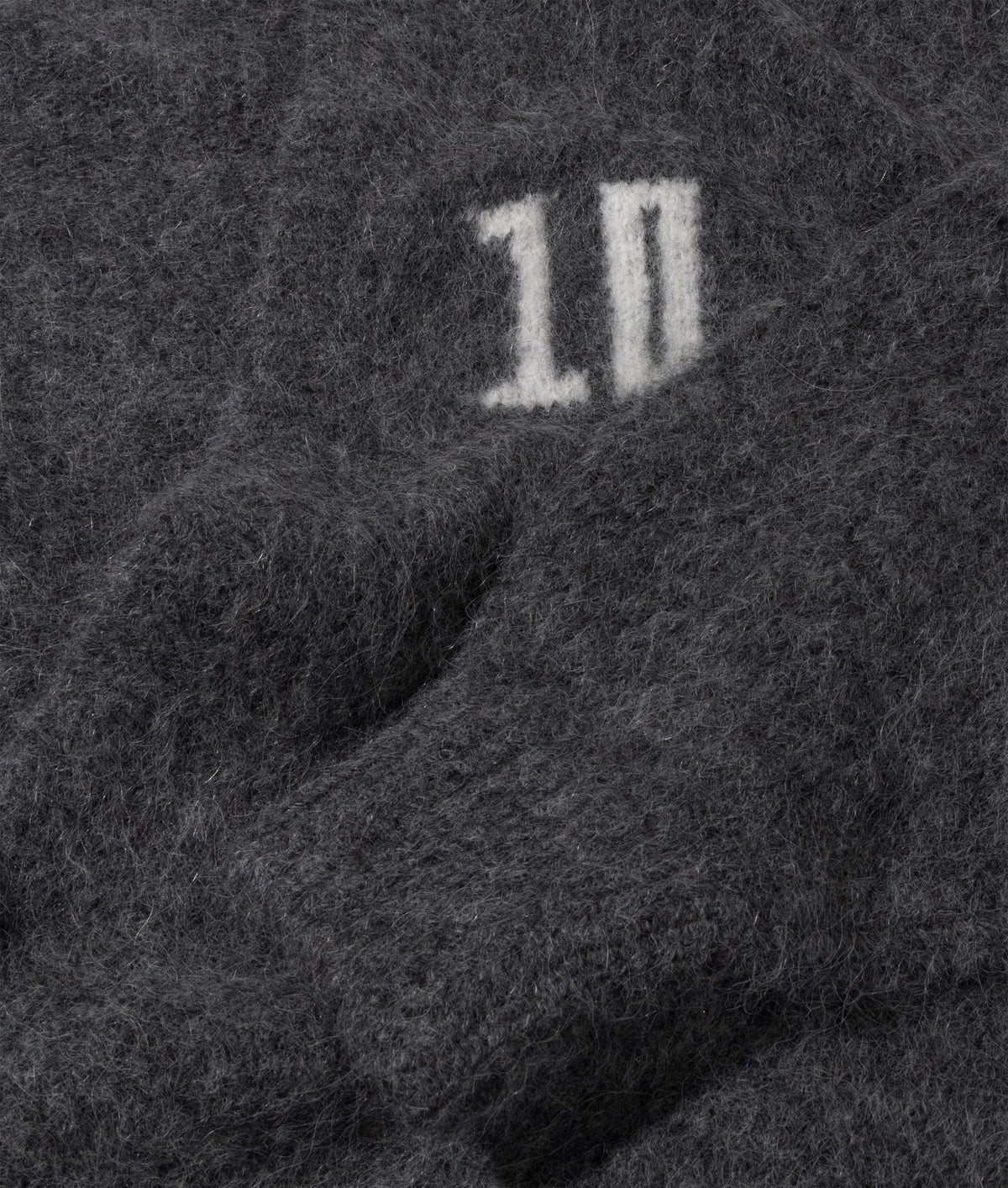 10 DAYS Hairy Knit Cardigan