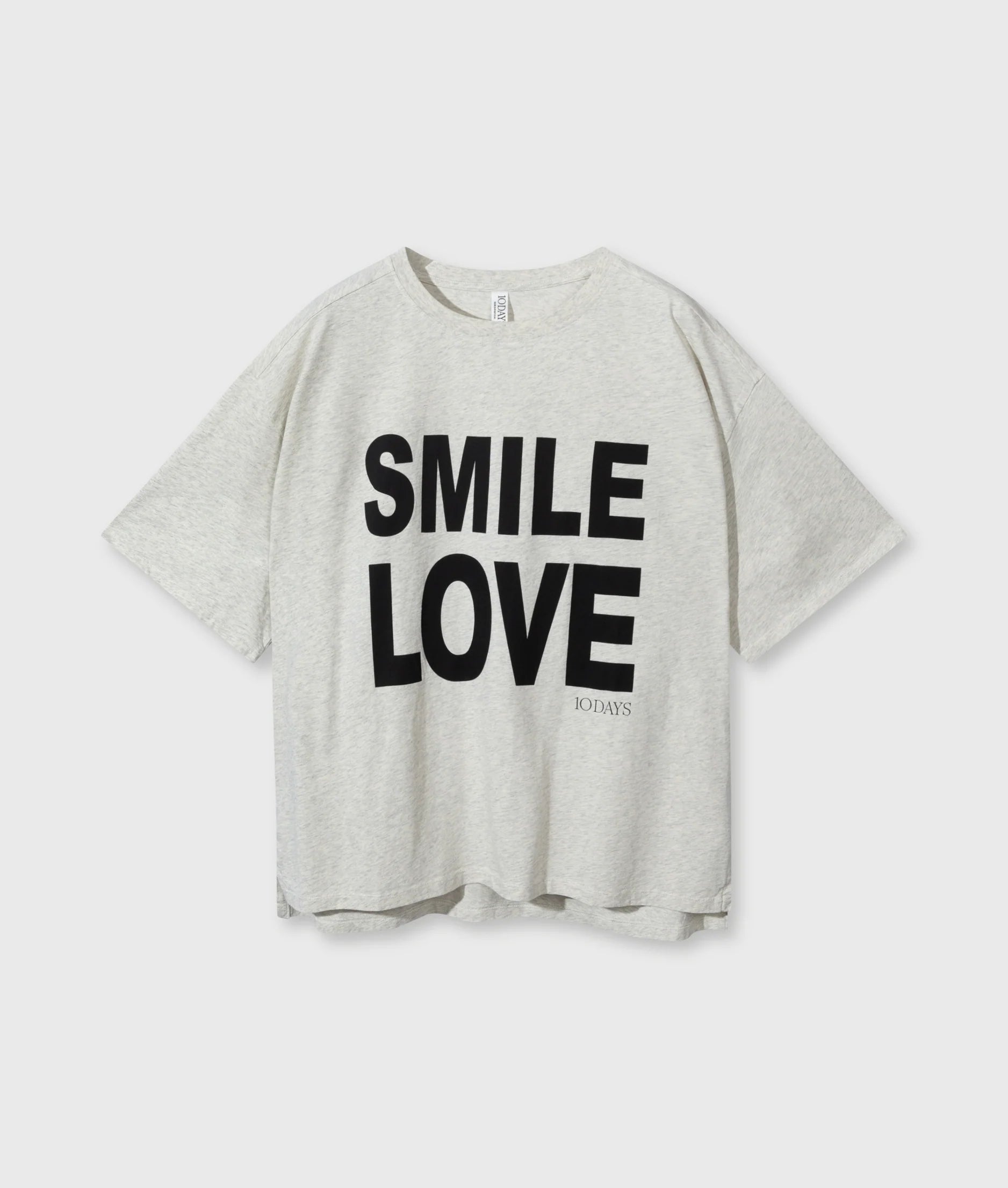 10 DAYS Statement Tee Smile Love