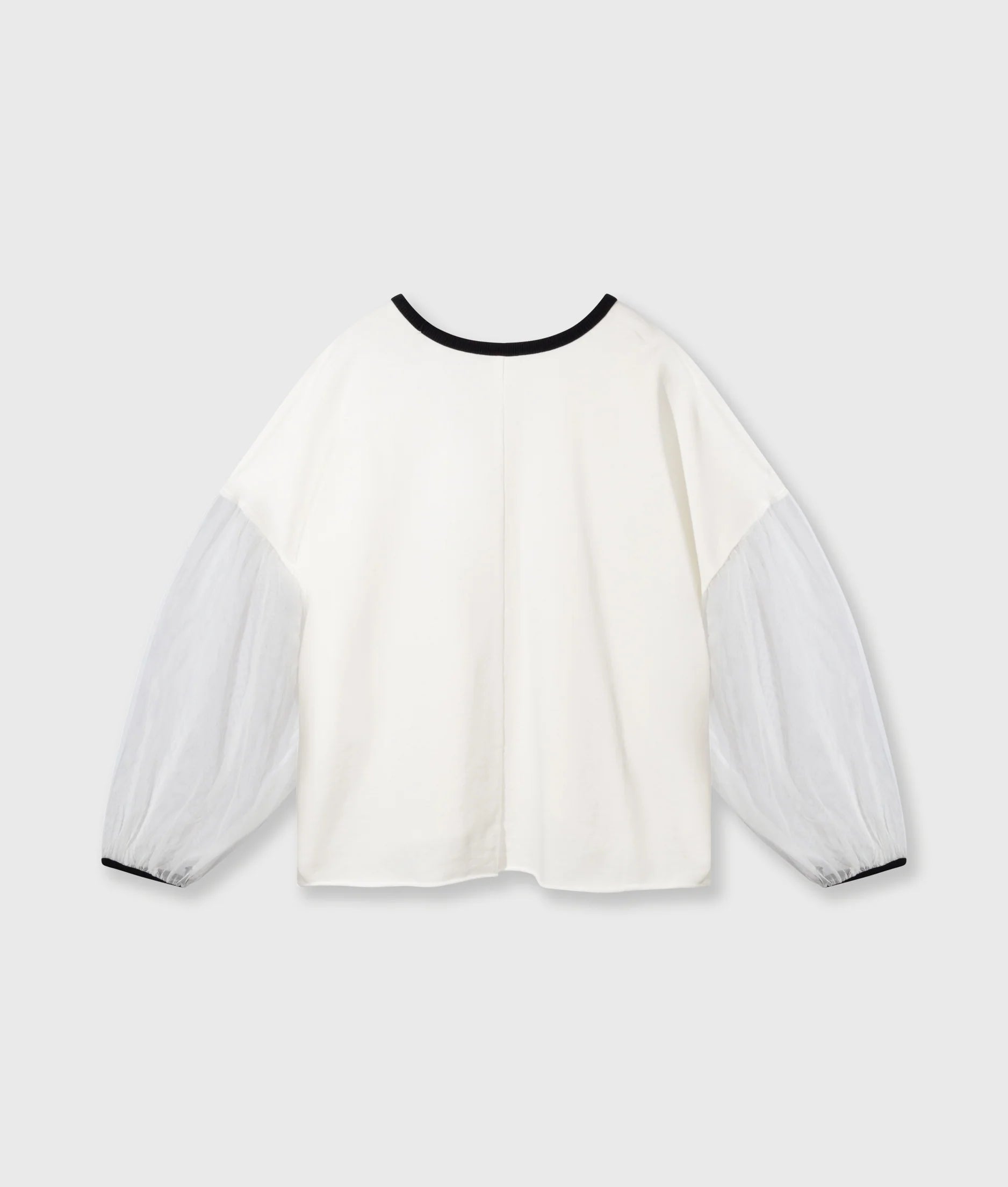 10 DAYS Soft Sweater Tulle Sleeves