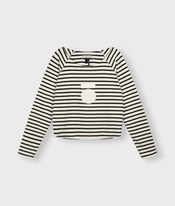 10 DAYS Sweater Cropped Icon Sweater Stripes