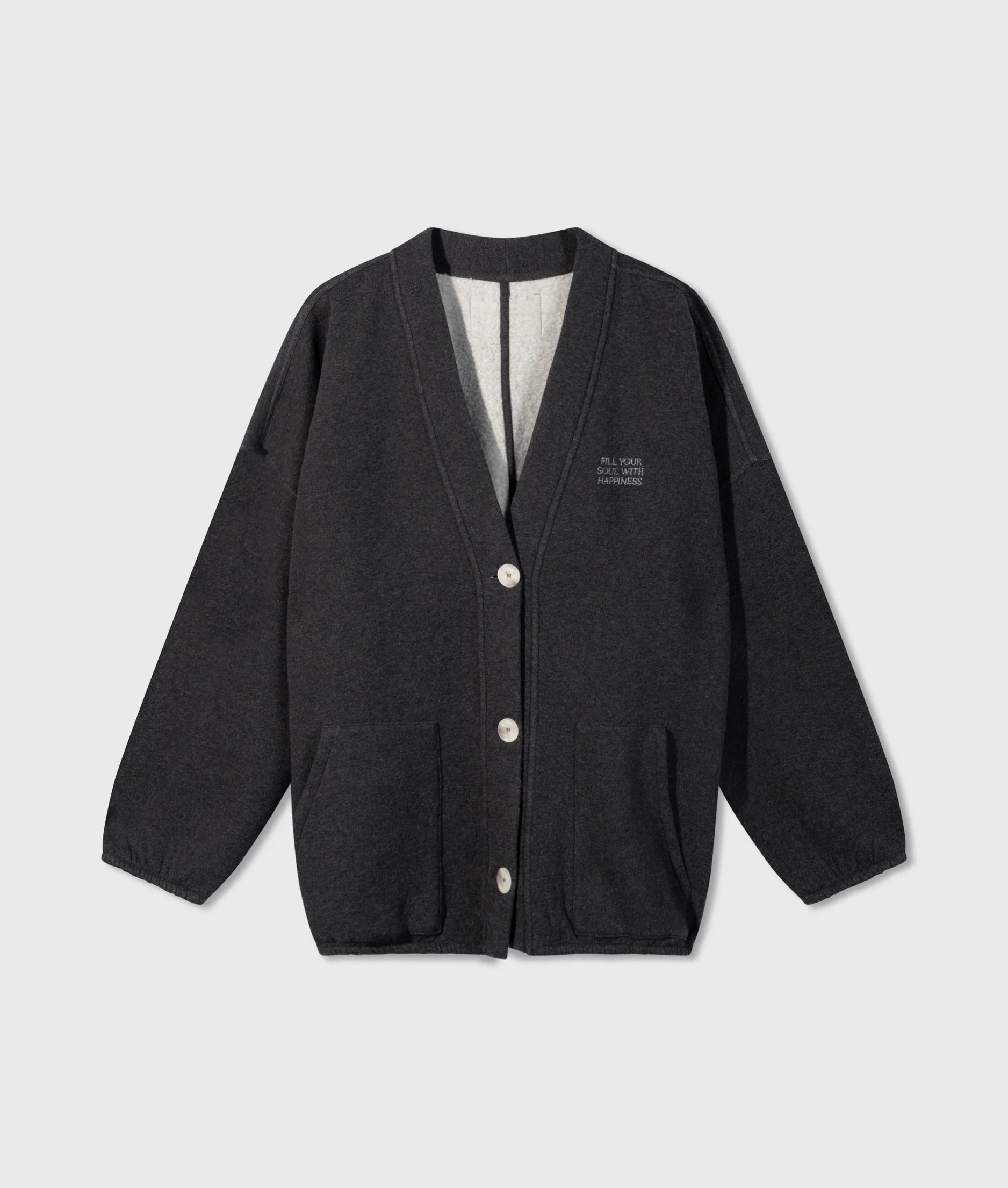 10 DAYS Baseball Cardigan Fleece