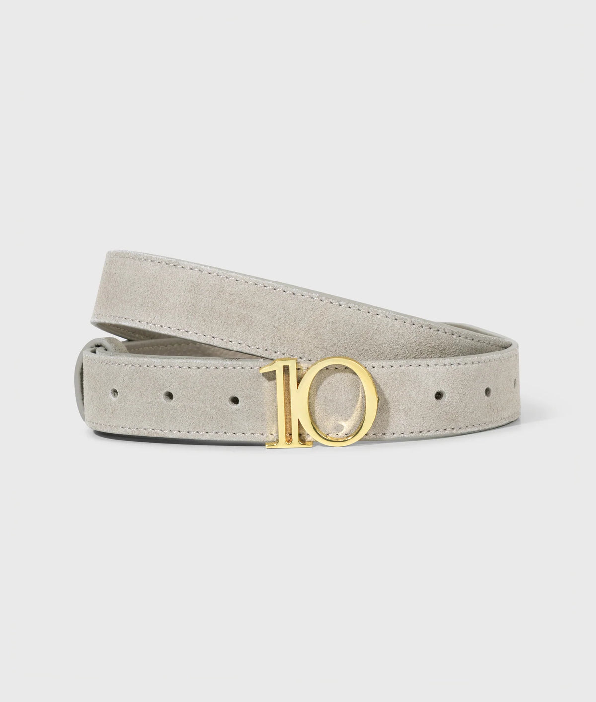 10 DAYS Monogram Belt Suede