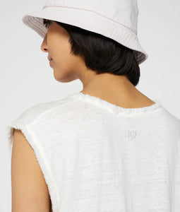 10 DAYS Linen Singlet Dip Dye