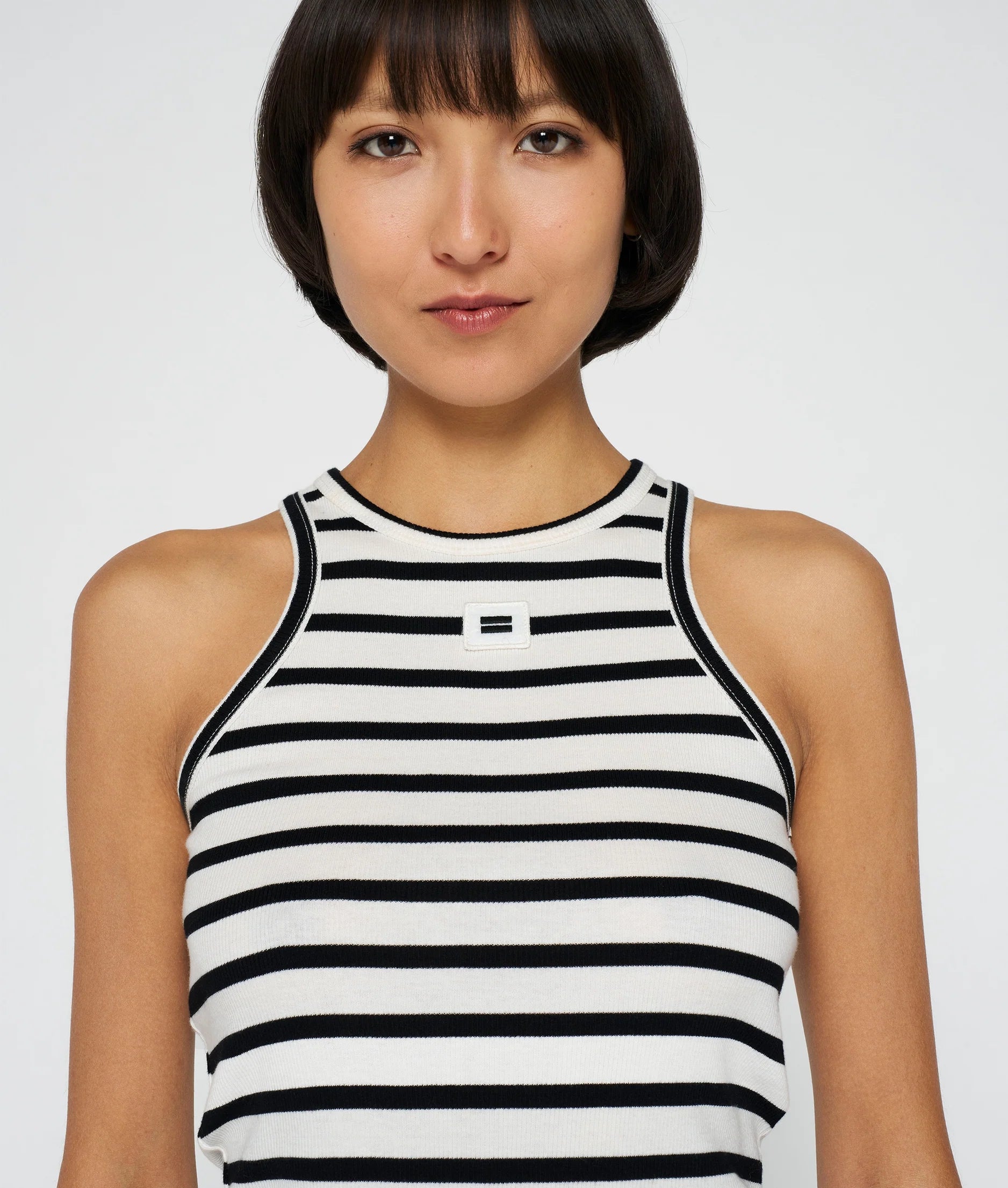 10 DAYS Tank Top Rib Stripe