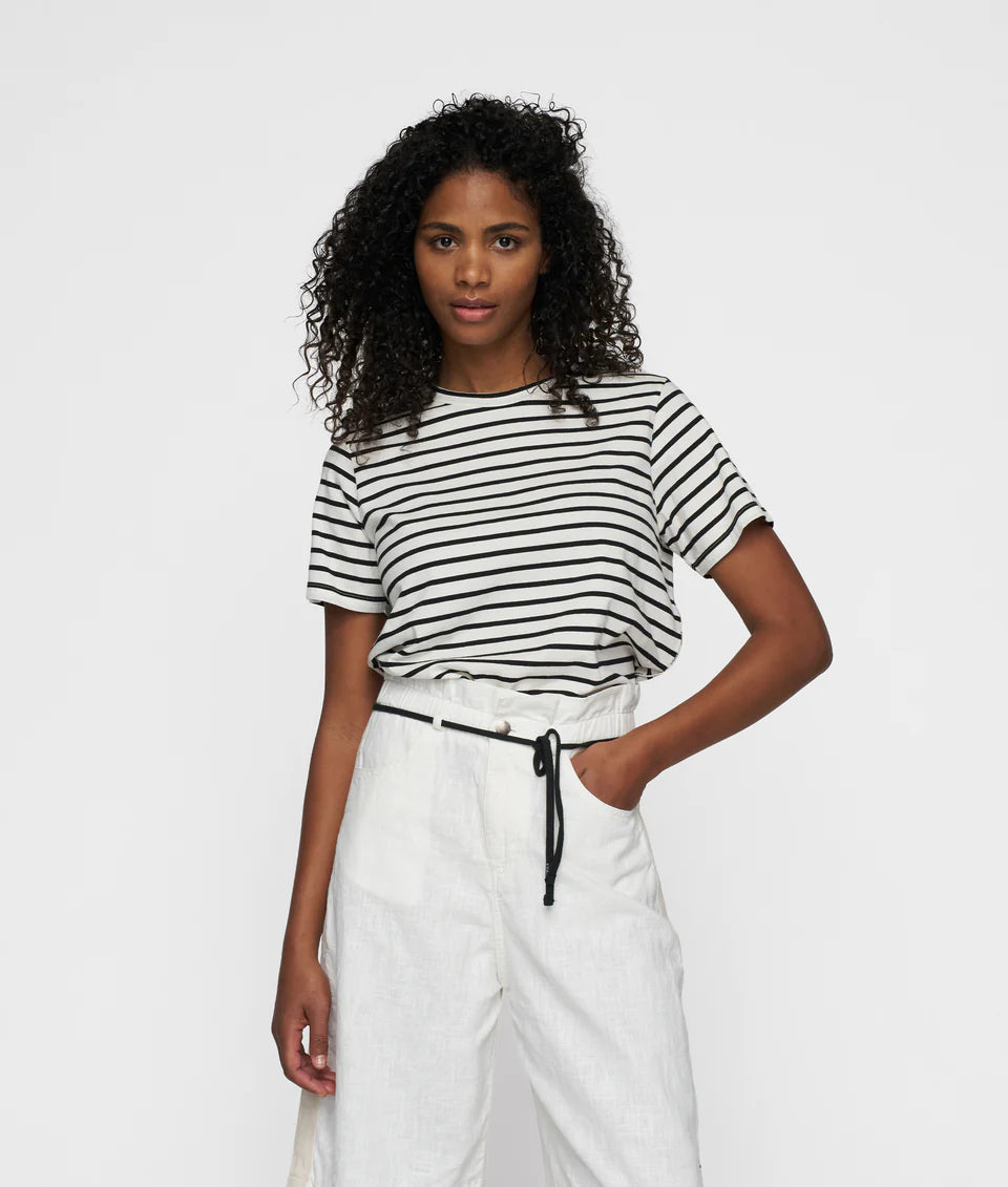 10 DAYS Petite Tee Stripes