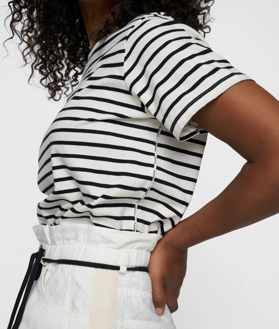 10 DAYS Petite Tee Stripes
