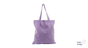 KADO DESIGN Baumwolltasche Tall Grid