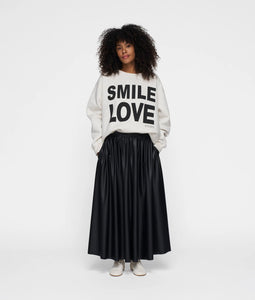 10 DAYS Statement Sweater SMILE LOVE