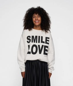 10 DAYS Statement Sweater SMILE LOVE