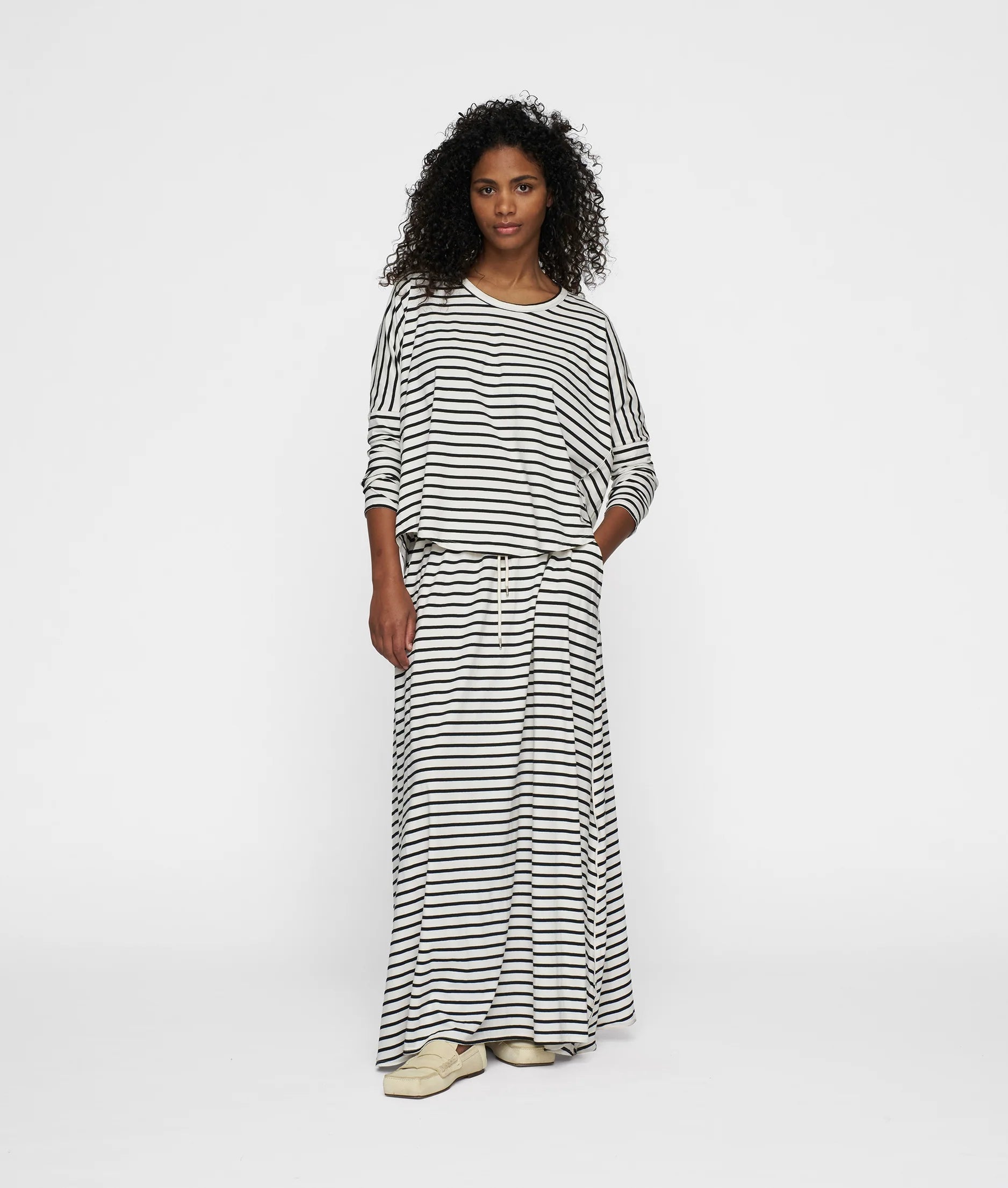 10 DAYS Skirt Stripes