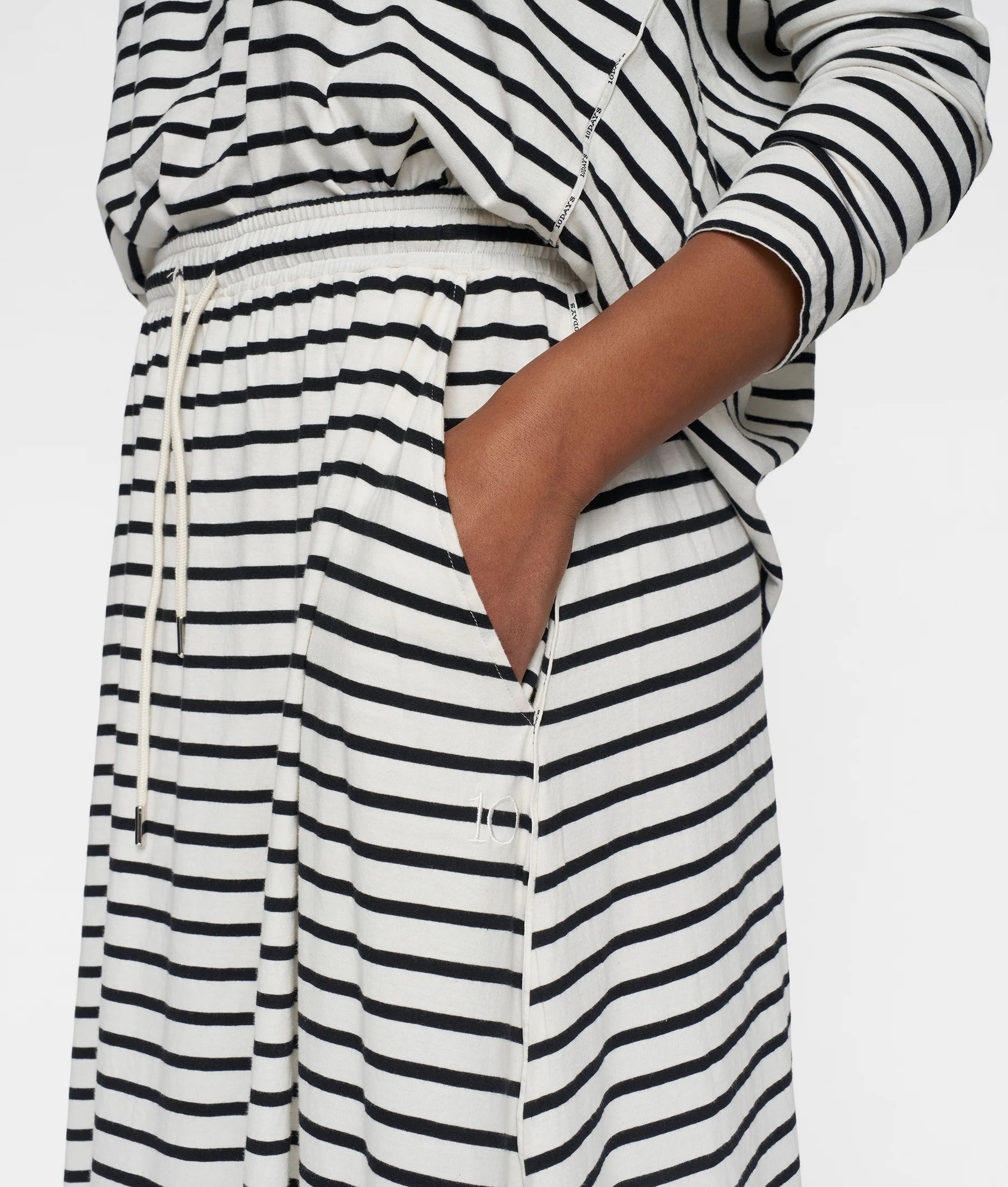 10 DAYS Skirt Stripes