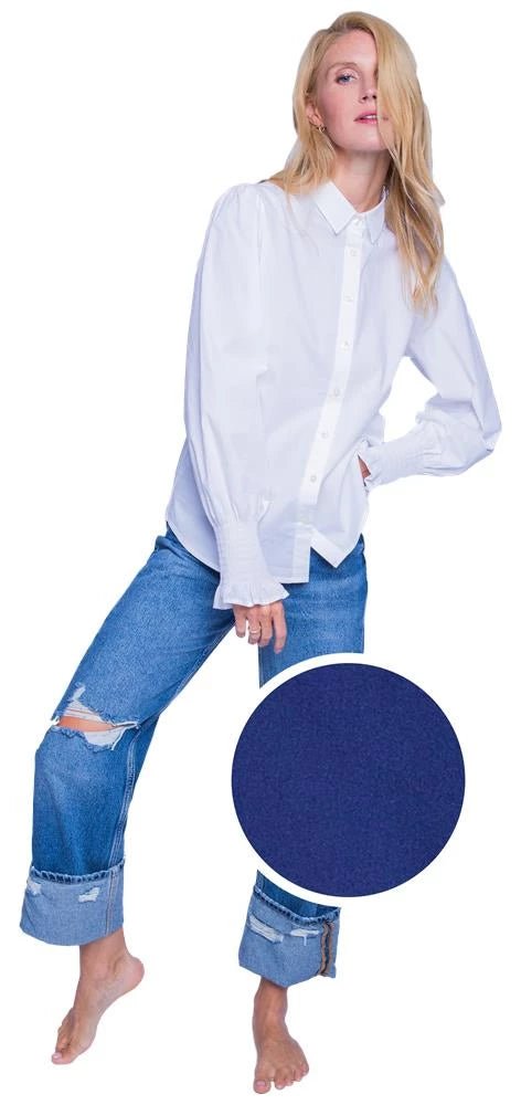 EMILY Damenbluse 4890 navy